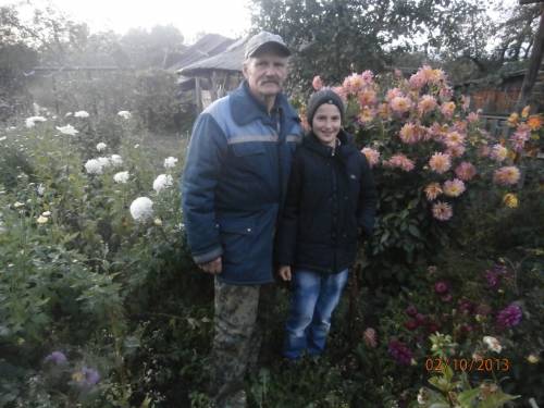 Крукович Никита с дедушкой